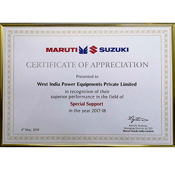 Wipe India - Maruti Suzuki Awards