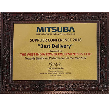 Wipe India - Mitsuba Awards
