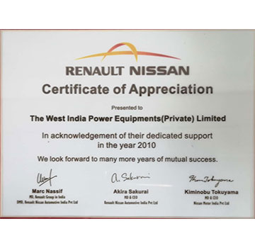 Wipe India - Renault Nissan Awards