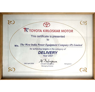 Wipe India - Toyota Awards