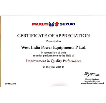 Wipe India - Maruti Suzuki Awards